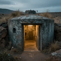 secret bunker in argentina, cinematic, trending on artstation