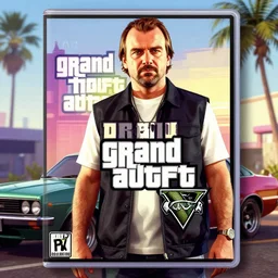 Jair Bolsanaro in Grand Theft Auto 5 cover art, epic, 4k resolution, extremely detailed, very sharp, artstation, digital art, vibrant,