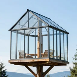 glass house treehouse at 2875 adanac.st vanvcouver,british columbia,canada