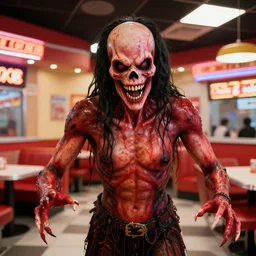 promotional photo of a Chuck E Cheese restaurant in hell