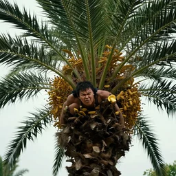 from the coco palm family,, silly, highly detailed, sharp, cinematic, 8 k,