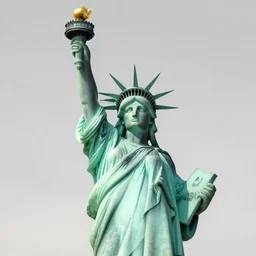 the statue of liberty made of cheese