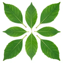 moringa leaves modern art
