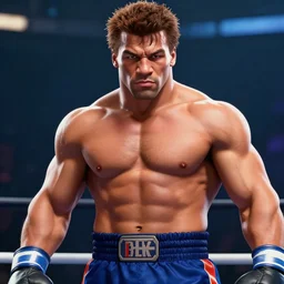 screenshot of mike tyson in tekken 3
