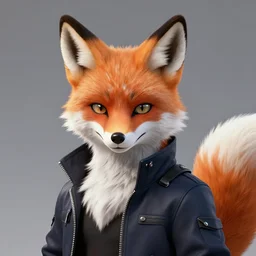 award winning beautiful portrait commission of a male furry anthro melanated fox fursona with a tail and a cute beautiful attractive detailed furry face wearing stylish cyberpunk clothes in a cyberpunk city at night while it rains. Character design by charlie bowater, ross tran, artgerm, and makoto shinkai, detailed, inked, western comic book art