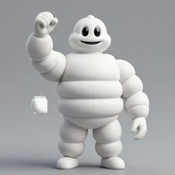 a michelin man style alien sighting