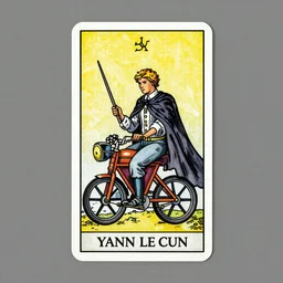 Yann LeCun as Magician on the Rider–Waite tarot.
