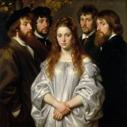 a beautiful painting of marisa tomei by john everett millais and dante gabriel rossetti and john collier and john william waterhouse, preraphaelite, detailed, trending on artstation, hd, masterpiece