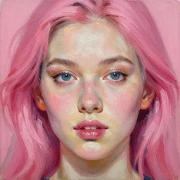 close up face of a extremely beautiful bond female vam pire portrait, masterpiece, pinkman, oil on canvas, artgerm, norman rockwell, craig mulins, trending on pxiv,