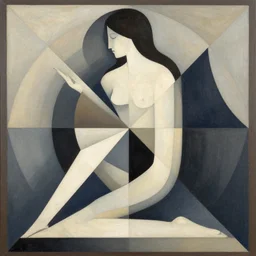 Et in Arcadia ego, abstract, geometrical masterpiece
