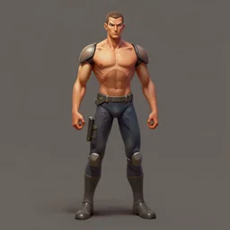 he - man digital painting
