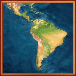 a illustration of pre-Columbian America