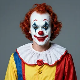 mike ehrmantraut as a clown