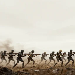 skeleton army battalion fighting on the battlefield, epic scene, organic flowing background, black ink & copic markers, rtx, fire & smoke, inspired d & d fantasy 8 k render, character concept art by marc adamus as splash art by ian pesty