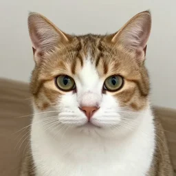 two years with cat ears
