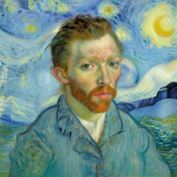 Portrait of Millie Bobby Brown by Vincent Van Gogh