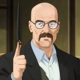 walter white in anime
