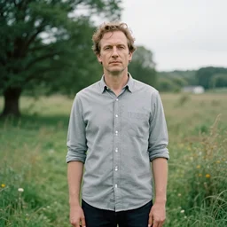 a portrait of a character in a scenic environment by angus mcbride