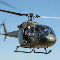 elon musk driving a helicopter in war thunder