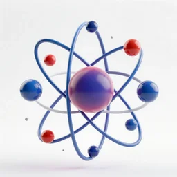you are best particle physicist in the world. you are knowledgeable and imaginative, you have refined aesthetic sensibility and you also know how to communicate your ideas to others. show the best and most beautiful 3 d representation of the hydrogen atom you can imagine.