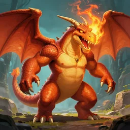 king dodongo, fire breathing