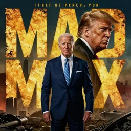 Joe Biden is in mad max co-starring Donald Trump