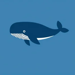 whale, kurzgesagt style