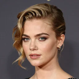 photo of a gorgeous 20-year-old Cara Delevingne with 2050s hairstyle by Mario Testino, detailed, head shot, award winning, Sony a7R -
