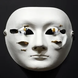 masks ciaroscuro by james esnor