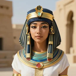 egyptian girl by nguyen nhut
