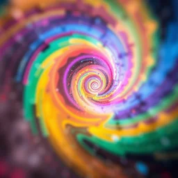 a colorful swirly cosmic portal, clear focus, bokeh effect, high res, hasselblad, dslr, professional, cinematic