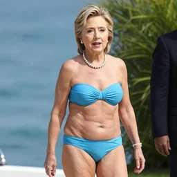 photo hillary clinton in a bikini