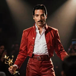 freddy mercury dressed as a mascot