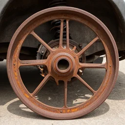rust wheel