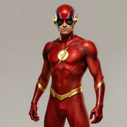 character concept portrait of Avan Jogia as an speedster super-hero, fit, abs, red-gold spandex, elegant, digital painting, concept art, smooth, sharp focus, illustration, from Metal Gear, by Ruan Jia and Mandy Jurgens and William-Adolphe Bouguereau, Artgerm