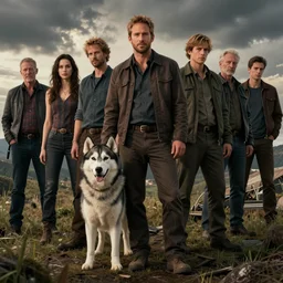 Paul Walker with a husky, Ayami Kojima, Amano, Charlie Bowater, Karol Bak, Greg Hildebrandt, Jean Delville, and Mark Brooks