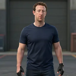 Screenshot of Mark Zuckerberg in Metal Gear Solid