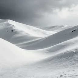 heavy blur, white