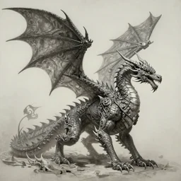 intricate fantasy painting of a dragon by dariusz zawadski and alan lee and gris grimly, cinematic, epic