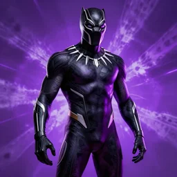 a all over print, black panther, native, tribal, trippy, background, purple neon glow, tie dye, one piece art style, cartoon, anime, digital art