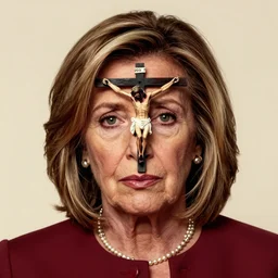 trypophobia Pelosi crucifixion