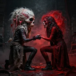 a battle of love and hate, concept, mind freak