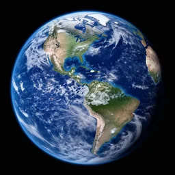 multiple tracers dca in space near earth, realistic photo from nasa