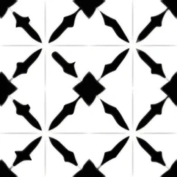 Black and white SVG pattern