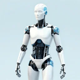 cybernetic man medical illustration