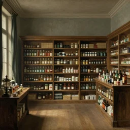 drugstore. by rembrandt