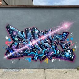 intergalactic plasma graffiti