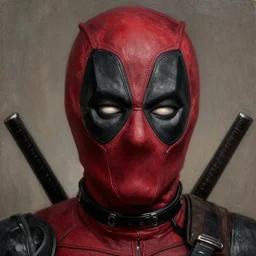 portrait of deadpool as world - breaking variant romantic character in twilight : breaking dawn, film still, detailed realism face in painting, detailed beautiful portrait, oil painting masterpiece, 8 k resolution, smooth, sharp focus, trending on artstation, by rembrandt