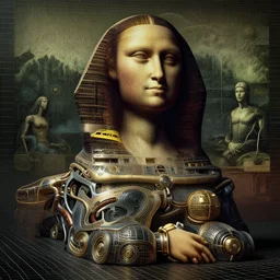 surreal,Sphinx Lighting , Style by Dave McKean, style by Giger , Helnwein, Beeple, Da Vinci, Michael Angelo, Moebius, cd cover artwork,grid heightmap pattern,Biomechanic, abstract mecanism, Dark Ambiant, Octane Render, Photorealistic, Unreal Engine Render, cd cover artwork,CGI, Artstation