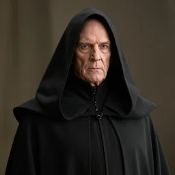 a cinematic still of (Ian McDiarmid!!!) as palpatine, wearing sith hood, Ian McDiarmid, ((octane render, nvidia raytracing demo)), ((((lightning)))), masterpiece